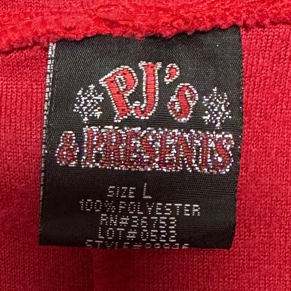 PJ'S and PRESENTS Santa Onsie Sz: L - Picture 5 of 5